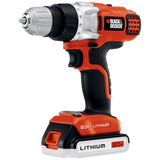 Black & Decker LDX220SBFC 20-Volt MAX Lithium-Ion Drill-Driver with Fast Charger