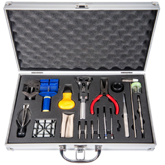 LGI Premium Watch Repair Kit with Reusable Aluminum Box